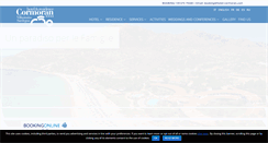 Desktop Screenshot of hotel-cormoran.com